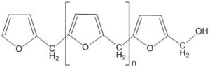 Chemical structure of? polyfurfuryl alcohol (PFA)?