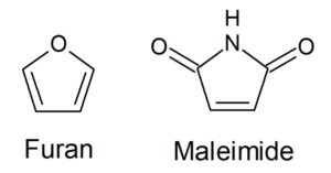 フランとマレイミドの化学構造